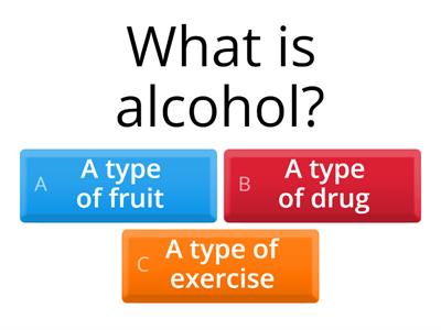 alcohol quiz KS2