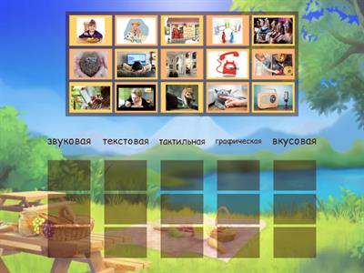 Виды информации