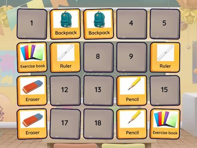 Memory school objects