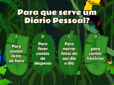 Gênero Textual Diário Pessoal