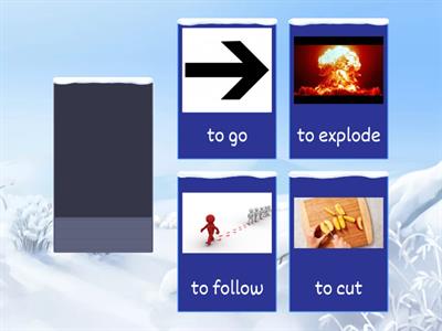 Speaking task: use the following verbs in the past