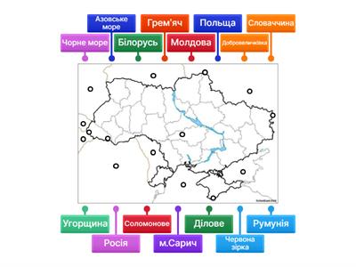 Географія 8 кл. Географічне  положення України