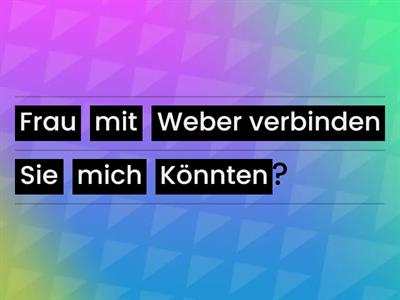 Wortschatz zum Telefonieren B2