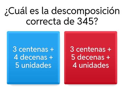 Descompón el número