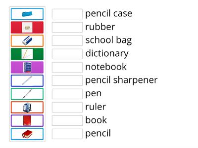 Starter Unit - My School Bag p05