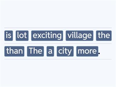 modifying comparatives