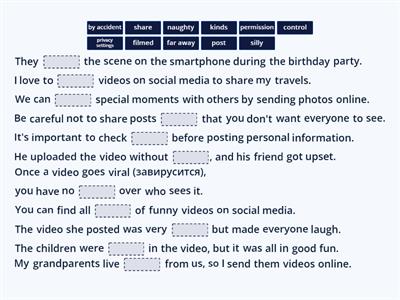 Gateway to the world B1 1.2 Reading
