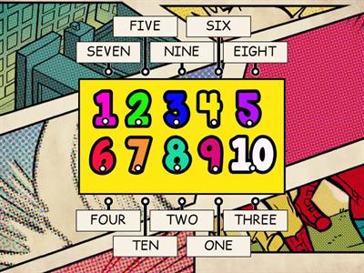 1st grade - Final practice - numbers