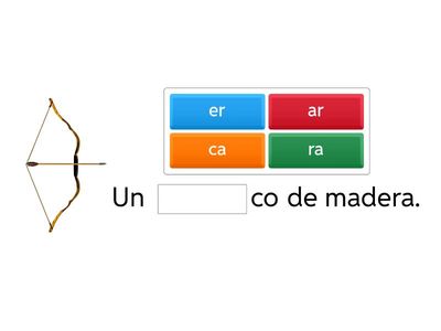 Arma-palabras: ¿Cuál pieza falta?