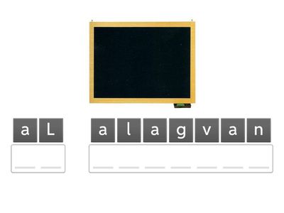 Lessico classe livello a0