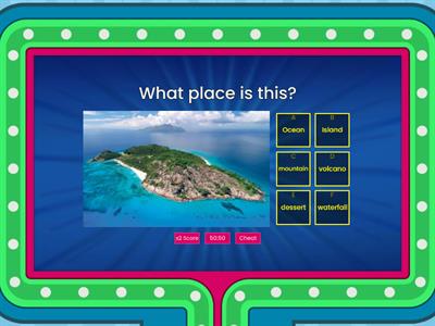 Geographical features 