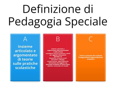 Pedagogia e didattica speciale della disabilità intellettiva e dei disturbi generalizzati dello sviluppo