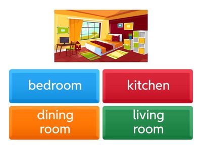 Rooms in the house Quize