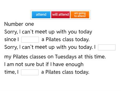 Expressing future (Navigate)