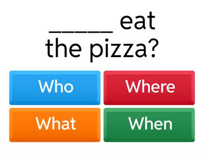 subject and object questions