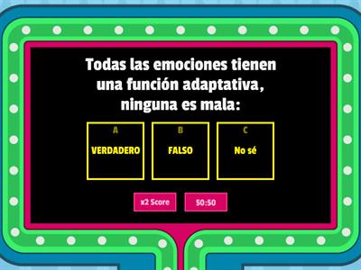 juego de las emociones dulce