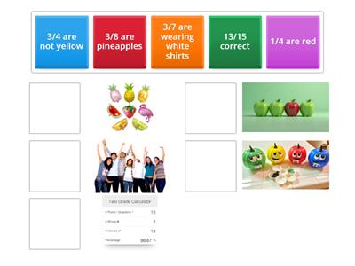fractions as a portion of a group
