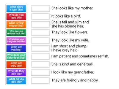 Look like and be like 2