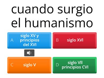 pensamiento criticos. el humanismo 