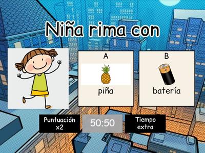 Concurso Juego de rimas 