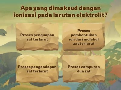 EVALUASI AKHIR LARUTAN ELEKTROLIT DAN NON ELEKTROLIT
