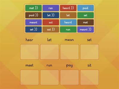 Irregular verbs part 4