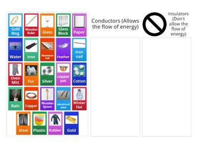 Sorting Conductors and Insulators