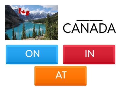  IN, ON, or AT? - PLACE