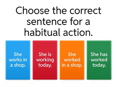 Entry Level Three Functional Skills English - Tenses Quiz 1