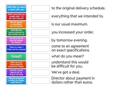 Market Leader Intermediate Negotiation Phrases