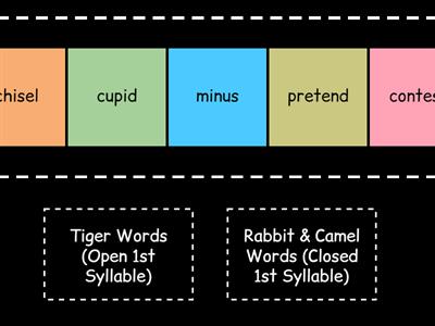 Rabbit & Camel Words vs. Tiger
