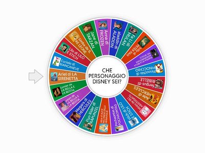 CHE PERSONAGGIO DISNEY SEI?