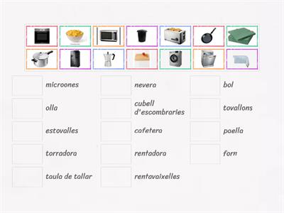 vocabulari cuina