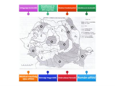 Románia domborzati egységei 3