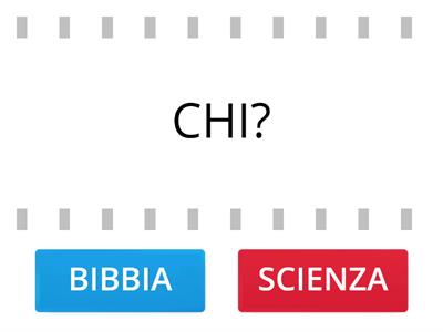 BIBBIA e SCIENZA a confronto