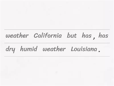 Compound Sentences and Simple Sentences-Sentence Scramble