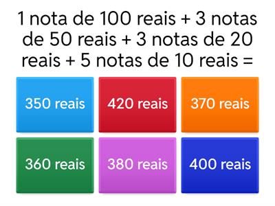 Contando o dinheiro