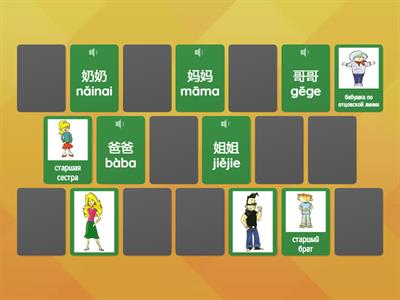 китайский семья +