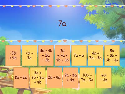 Simplifying algebra - foundation