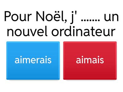Souhaits - Conditionnel