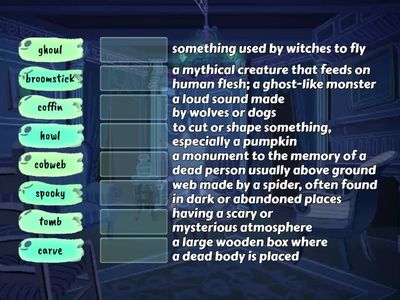 Halloween vocab B2/C1