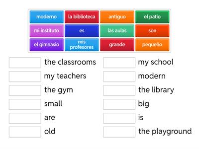 Comparison lesson match up