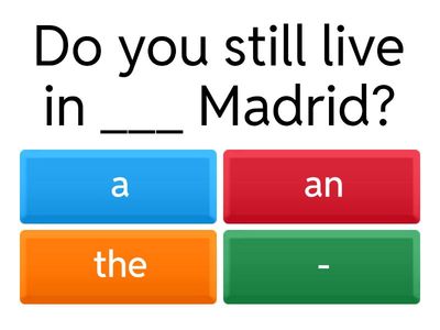 FCE - Articles - Unit 4