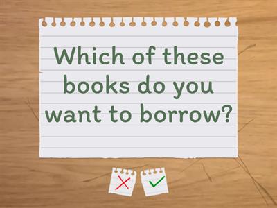 Are these questions subject or object questions?