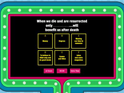 Virtues and Lessons of Hajj,Quiz3