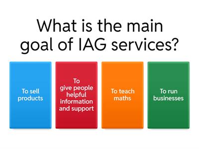 Core Codes of Practice in IAG