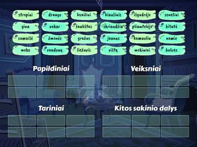Papildinys, 8 kl.