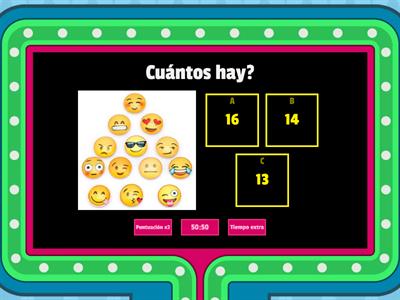 Conteo de  numeros hasta el 50