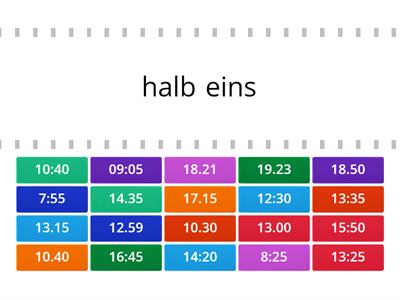 die Uhrzeiten Mai 2022