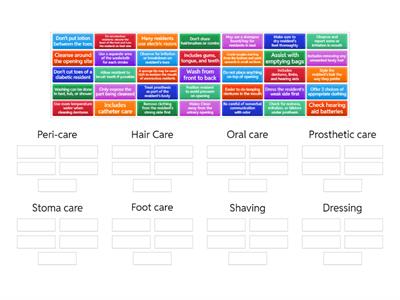 Personal Cares NA Interventions 